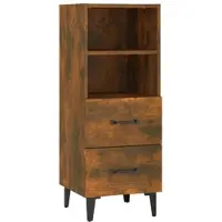 Helloshop26 - Buffet Sideboard Kommode Kleiderschrank Aufbewahrungsmöbel Organizer für Küche Wohnzimmer Lounge 34,5 x 34 x 90 cm 02_0030904