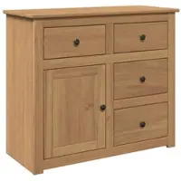 Helloshop26 - Buffet Sideboard Kommode Kleiderschrank Aufbewahrungsmöbel Organizer für Küche Wohnzimmer Lounge mit Schubladen 93 x 02_0030130
