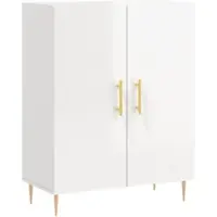 Helloshop26 - Buffet Sideboard Kommode Schrank Aufbewahrungseinheit Organizer für Küche Wohnzimmer Hochglanzlackierung 69,5 x 34 x 02_0030751