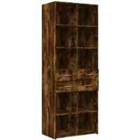 Helloshop26 - Buffet Sideboard Kommode Schrank Aufbewahrungseinheit Organizer Küche Wohnzimmer Lounge hoch 70 x 42,5 x 185 cm 02_0033557