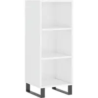 Helloshop26 - Buffet Sideboard Kommode Schrank Aufbewahrungseinheit Organizer für Küche und Wohnzimmer Hochglanzlackierung 34,5 x 02_0030585