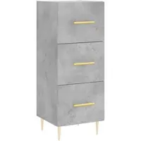 Helloshop26 - Buffet Sideboard Kommode Kleiderschrank Aufbewahrungsmöbel Organizer für Küche Wohnzimmer Lounge 34,5 x 34 x 90 cm 02_0031910