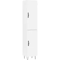 Helloshop26 - Buffet Sideboard Kommode Schrank Aufbewahrungsmöbel Organizer Küche Wohnzimmer Lounge hoch 34,5 x 34 x 180 cm 02_0032299