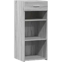 Helloshop26 - Buffet Sideboard Kommode Schrank Aufbewahrungseinheit Organizer Küche Wohnzimmer Sonoma 40 x 42,5 x 93 cm 02_0036363