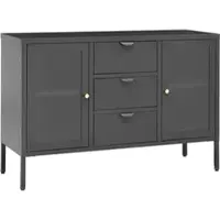 Helloshop26 - Buffet Sideboard Kommode Kleiderschrank Aufbewahrungsmöbel Organizer für Küche Wohnzimmer Lounge 105 x 35 x 70 cm 02_0029691