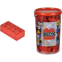 Simba Blox 100 rote 8er Steine in Dose