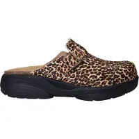 Xsensible Clog Damen Hibiscus Stretchwalker Leopard-Schuhgröße 36