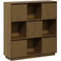 Helloshop26 - Buffet Sideboard Kommode Kleiderschrank Aufbewahrungsmöbel Organizer für Küche Wohnzimmer Lounge 110,5 x 35 x 117 cm 02_0035733