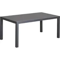 Primaster Gartentisch Fano 160/210 x 90 x 74 cm, rechteckig, anthrazit