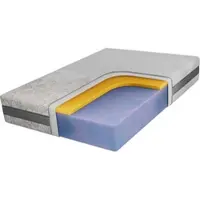 MKS Meble Allergiker Matratze DIVO, Schaumstoffmatratze, Memory Visco Schaum, Höhe 22 cm, Standard 100 - APRI - 140 x 200 cm