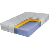 MKS Meble Allergiker Matratze DIVO, Schaumstoffmatratze, Memory Visco Schaum, Höhe 22 cm, Standard 100 - LUX - 180 x 200 cm