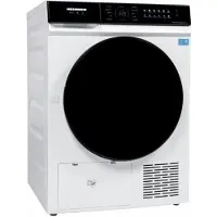 Heinner HHPD-M9K5IVC+++, Freistehend, Frontlader, Wärmepumpe, Weiß, Berührung, Rechts