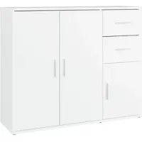 Helloshop26 - Buffet Sideboard Kommode Schrank Aufbewahrungseinheit Organizer für Küche Wohnzimmer Lounge 91 x 29,5 x 75 cm 02_0030539