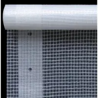 Helloshop26 Vielseitige und robuste Planen 2 Stück 260 g/m2 4 x 10 m weiß