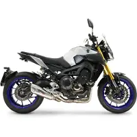 Gpr Exclusive Gp-revo Titanium Yamaha Mt-09 17-20 Nicht Homologiertes Vollständiges Auspuffsystem