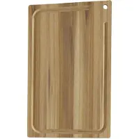 Tramontina Rectangular wooden cutting board natural finish 340 x 233 x 18 mm