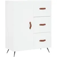 Helloshop26 Buffet Sideboard Kommode Kleiderschrank Aufbewahrungsmöbel Organizer für Küche Wohnzimmer Lounge 69,5 x 34 x 90 cm