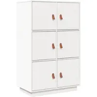 Helloshop26 - Buffet Sideboard Kommode Kleiderschrank Aufbewahrungsmöbel Organizer Küche Wohnzimmer Lounge hoch 67 x 40 x 108,5 cm 02_0032479