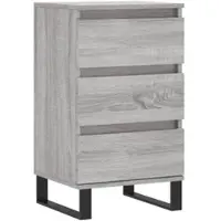 Helloshop26 - Buffet Sideboard Kommode Kleiderschrank Aufbewahrungsm√∂bel Organizer Küche Wohnzimmer Sonoma 40 x 35 x 70 cm 02_0036360