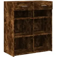 Helloshop26 - Buffet Sideboard Kommode Schrank Aufbewahrungsmöbel Organizer Küche Wohnzimmer Lounge 80 x 42,5 x 93 cm Holzwerkstoff 02_0031115
