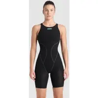 Arena Powerskin Impulso Damen Offener Rücken - Black_teal - 38