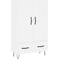 Helloshop26 - Buffet Sideboard Kommode Schrank Aufbewahrungsmöbel Organizer Küche Wohnzimmer Lounge hoch 69,5 x 31 x 115 cm 02_0032510