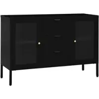 Helloshop26 - Buffet Sideboard Kommode Kleiderschrank Aufbewahrungsmöbel Organizer für Küche Wohnzimmer Lounge 105 x 35 x 70 cm 02_0035836