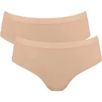 Sloggi Hipster "GO Sense" 2er Pack, superweicher Modalmix, flache Kanten, elastisch, nahtlos