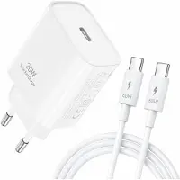 MOELECTRONIX 20W 60W USB C Ladegerät Kabel für Samsung Galaxy Watch 6 5 4 3 2 1 Pro Classic Fit Active A52 A32 4G 5G XCover USB-C Haus Steckdose Strom Stecker WEIß