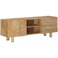 vidaXL TV-Schränk mit Schubladen mit Regal mit Tür 110 x 30 x 40 cm