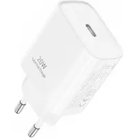 MOELECTRONIX 20W USB C Ladegerät Adapter für Samsung S26 S25 S24 S23 S21 S20 Ultra FE Plus 5G Fold Flip 4 5 6 7 8 9 USB-C Typ Haus Steckdose Strom Stecker L77 WEIß