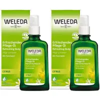 Weleda Citrus erfrischendes Pflege-Öl 2x 2x100 ml Öl