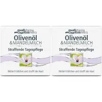 Medipharma cosmetics Oliven-Mandelmilch straffende Tagespflege 2x 2x50 ml Tagescreme