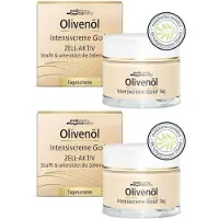 Medipharma cosmetics Olivenöl Intensivcreme Gold Zell-Aktiv Tagescreme 2x 2x50 ml