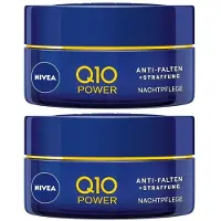 Nivea Q10 Power Anti-Falten regenerier.Nachtpflege 2x 2x50 ml Nachtcreme