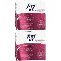 Frei öl Anti-Age Hyaluron Lift NachtPflege 2x 2x50 ml Nachtcreme