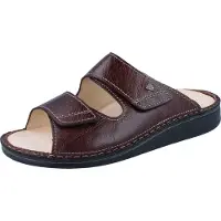 Finn Comfort Riad Herren Pantolette braun Glattleder - Größe: 42