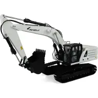 Amewi Vollmetall Hydraulikbagger G101H 1:16 RTR weiß RC-Bagger
