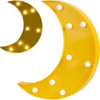 Nukido 740920 LED-Nachttischlampe, Mond