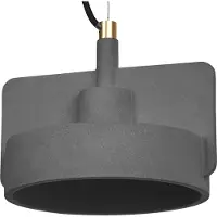 Ledvance Decor Mold Pendelleuchte 225 mm 1XE27 Dunkelgrau