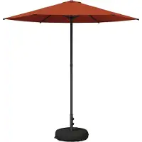 Syfax Garten-Schirm mit Fuß 230 x 230 cm Polyester Rechtwinklig