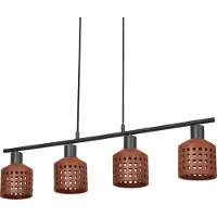 Ledvance Decor Clay Pendelleuchte LN 4XE27 Braun
