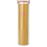TATAY Vorratsdosen mit Deckel Luftdicht 2,5 L | Transparente Vorratsdose | Luftdichter Verschluss | Stapelbar | BPA-freier Kunststoff | Spülmaschineng