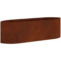 vidaXL Hochbeet im Garten Wetterfeststahl 140 x 40 x 40 cm Stahl