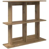 vidaXL Wandregal Wandhalterung Artisan-Eiche 100 x 20 x 75 cm