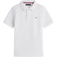Tommy Hilfiger Jungen Pullover & Cardigans Flag Polo Ss - Wit - Größe 110