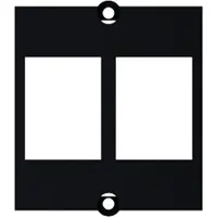 Bachmann 917.061 Modul 2xKeystone sw Metallhalterung 917061