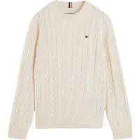 Tommy Hilfiger Bluse - Strick - Ivory Petal Yellow - - 5 Jahre (110) - Blusen