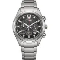 Citizen CA4750-51E Eco-Drive Herrenuhr Chronograph Solar Titan/Schwarz