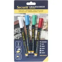 Securit BL-SMA100-V4-COL, Blau, Grün, Rot, Weiß, Geschoss, 1 Stück(e)